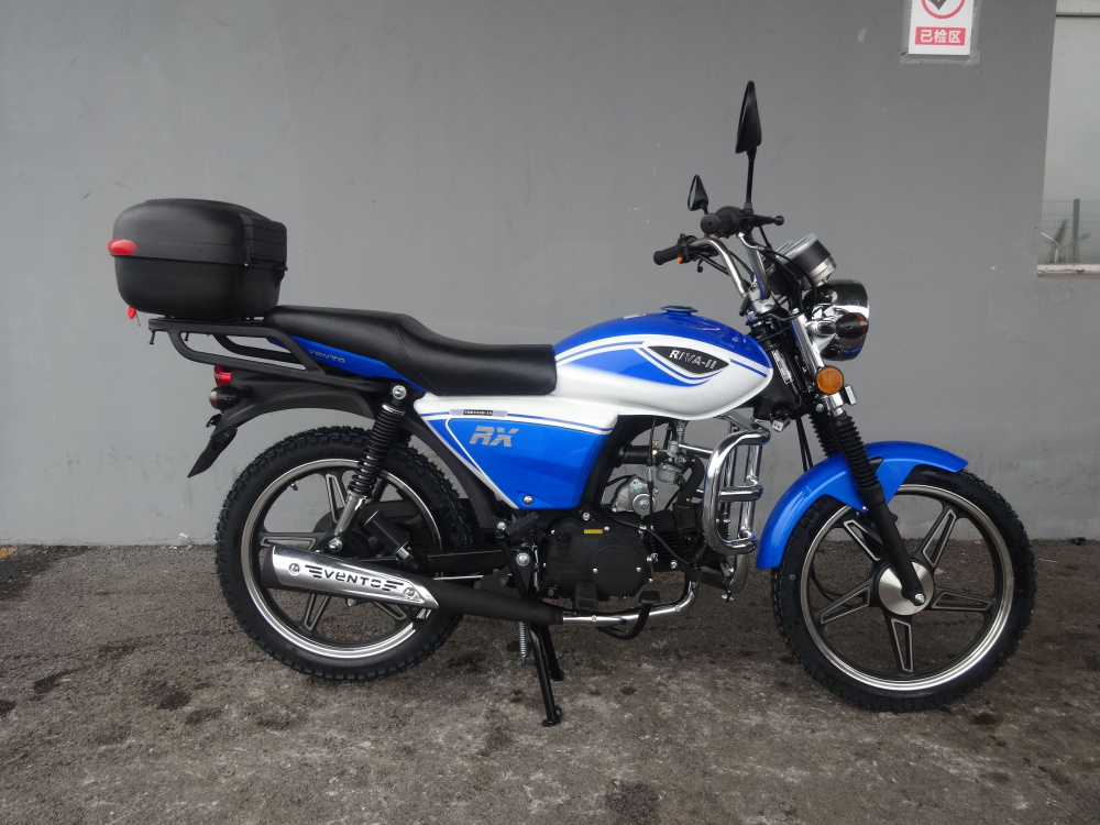 Мопед VENTO RIVA-II RX 49cc (125) BLUE-WHITE